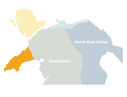 Overlay Map Llyn Peninsula